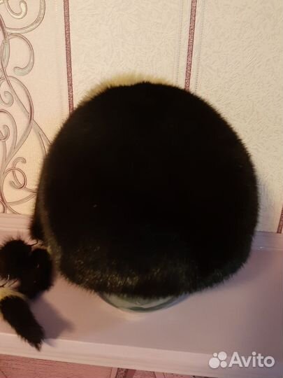 Шапка норковая женская бу