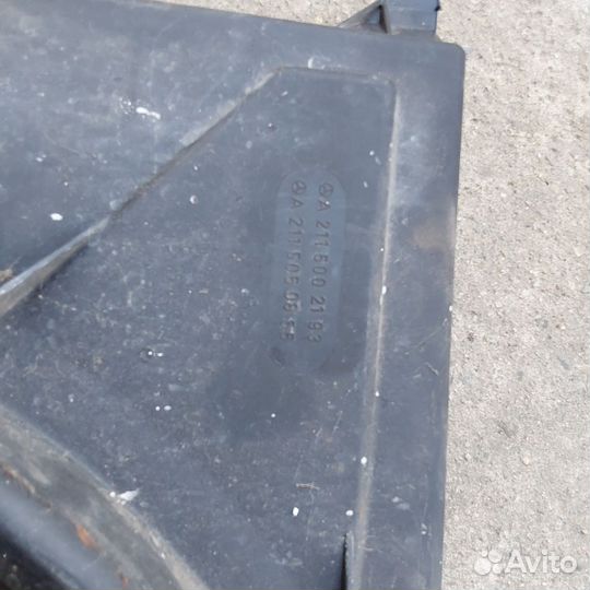 Mercedes w211 вентилятор радиатора дизель