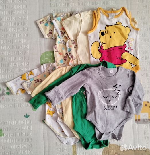 Вещи пакетом на мальчика 62-68 р