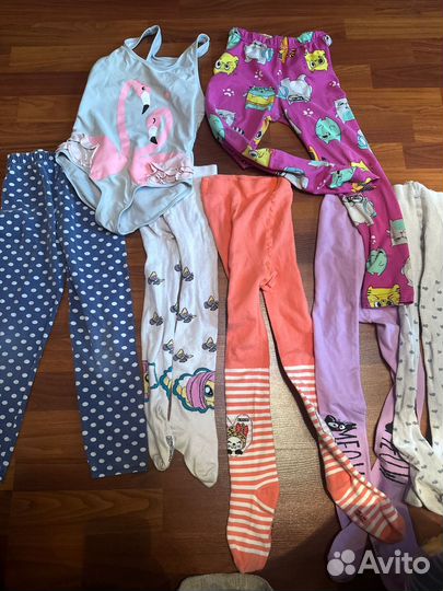 Пакет вещей для девочки 110 116