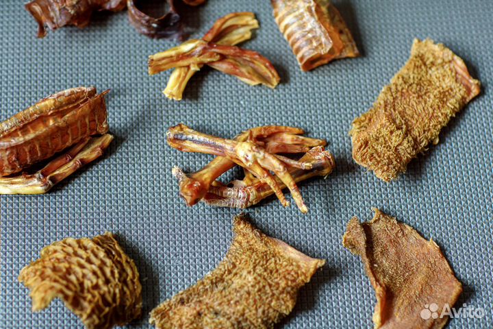 Сухие лакомства для собак и кошек