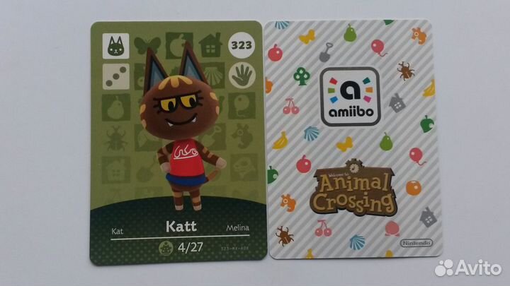 Animal Crossing amiibo-карты (4 серия)