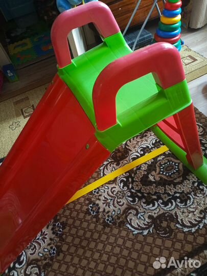 Детская горка пластиковая
