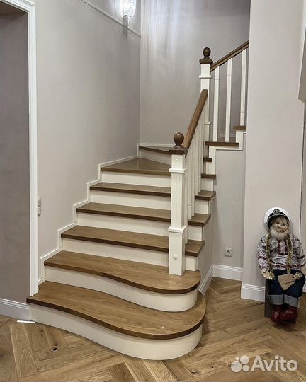 Лестница из дуба