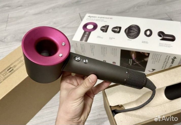 Фен Dyson supersonic HD08 Малайзия (Цвет: Розовый)