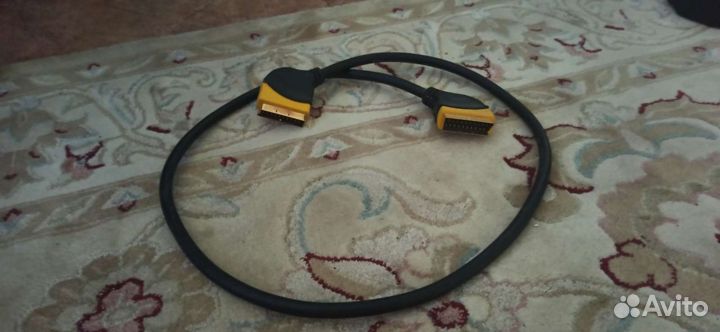 Кабель scart двойной