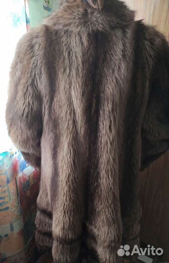 Шуба из песца