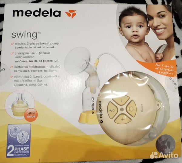 Молокоотсос medela swing электрический