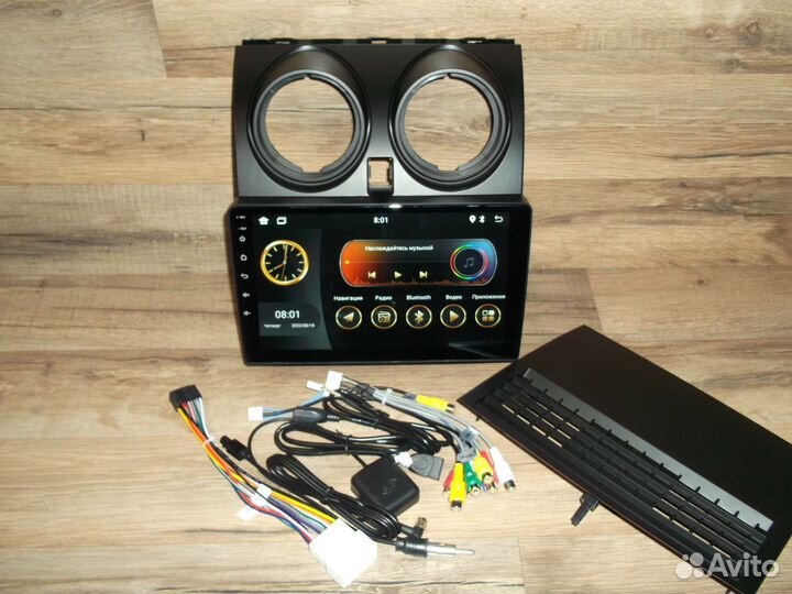 Магнитола Nissan Qashqai J10 Android