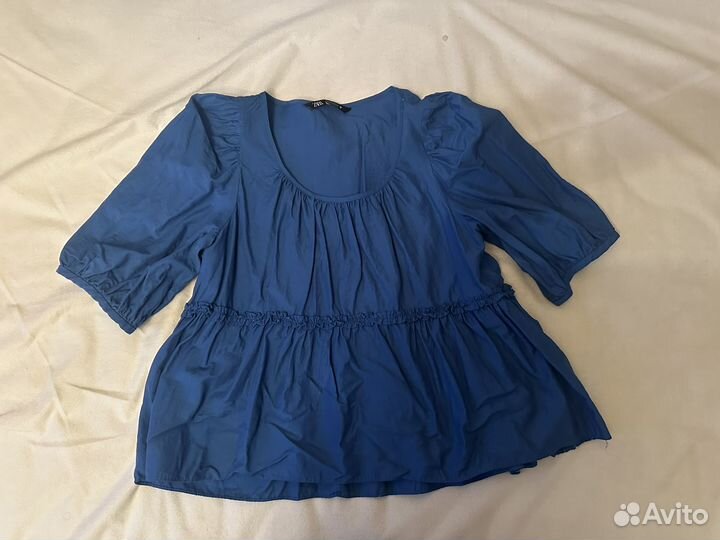 Брюки, блузки Zara, Benetton, 46/48