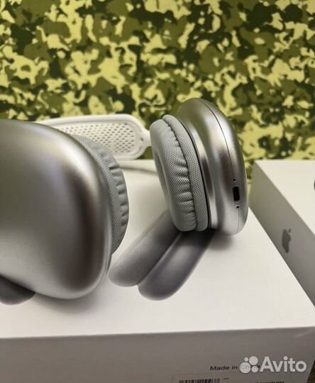 Бeспроводные наушники Аirроds Маx Вlaсk