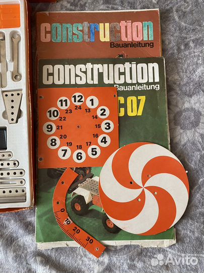 Construction C 07, гдр, металлический конструктор