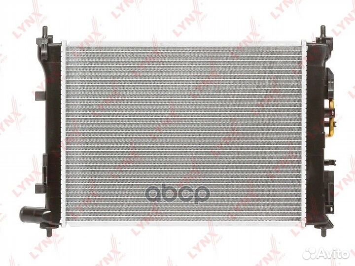 Радиатор охлаждения паяный AT hyundai Solaris II