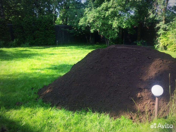 Чернозем, земля,грунт черный,с доставкой