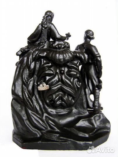 Часы Хозяйка медной горы СССР. Силумин. Рабочие