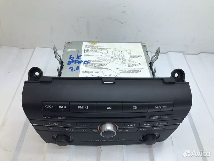 Магнитола Mazda 3 BK