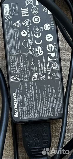 Зарядное устройство для ноутбука lenovo