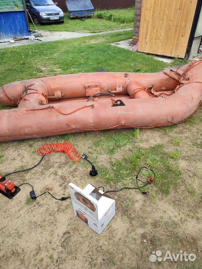 Плот спасательный надувной