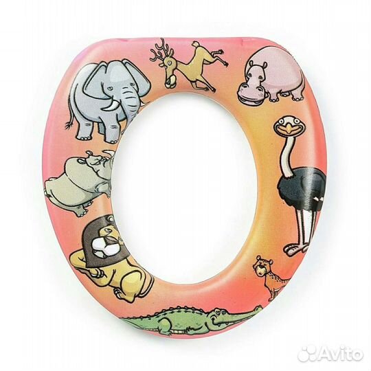 Мягкая накладка на унитаз детская
