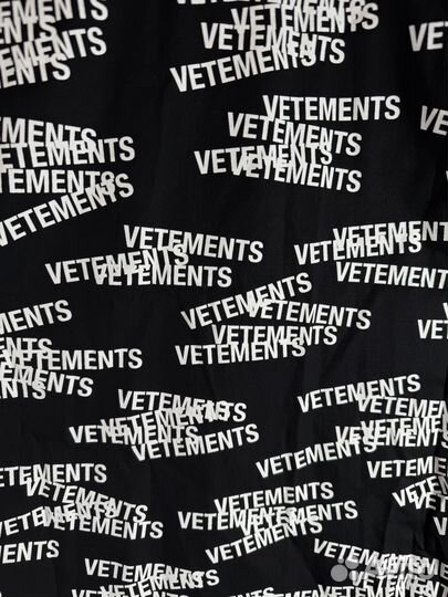 Vetements рубашка оригинал