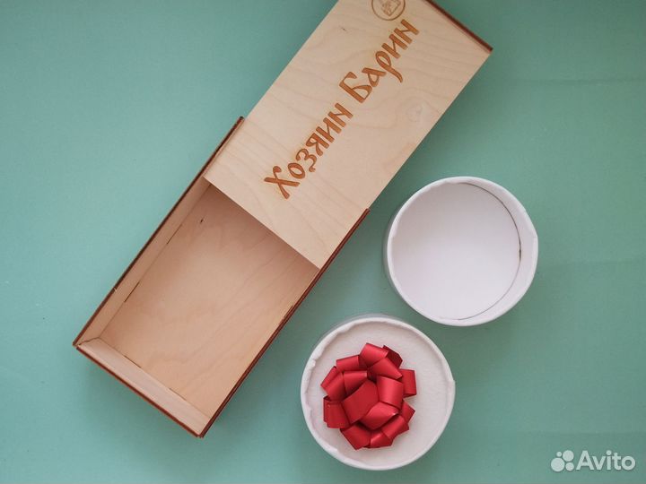 Железная коробка деревянная Подарочная упаковка