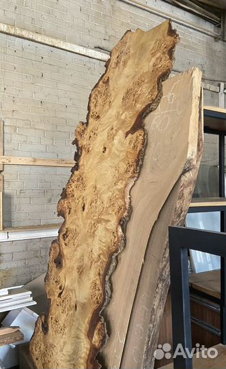 Слэбы из карагача, тополь, кедр