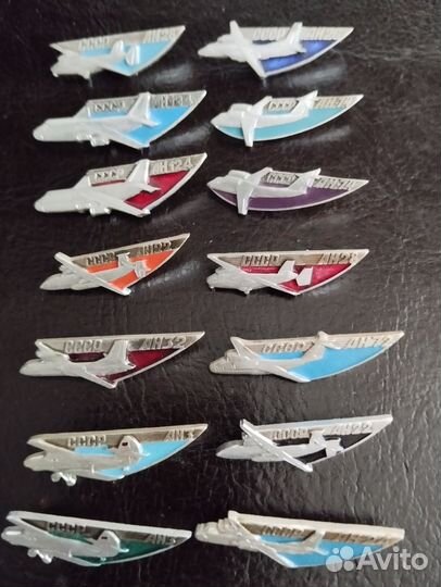 Значки самолёты Ан