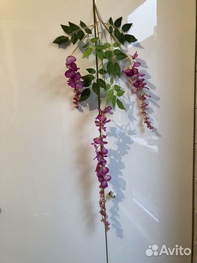 Цветок искусственный глициния