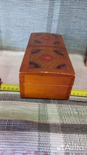 Шкатулка красивая деревянная