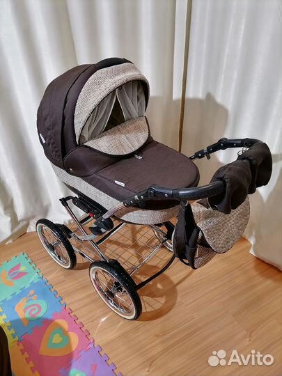 Коляска 2 в 1 Bebe-Mobile Santana/после 1 ребёнка