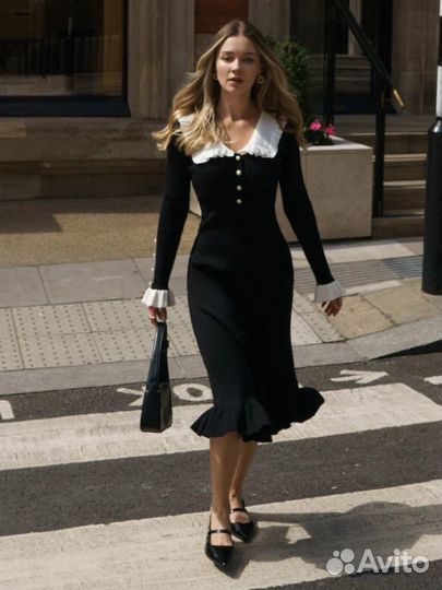 Платье микровязка lichi