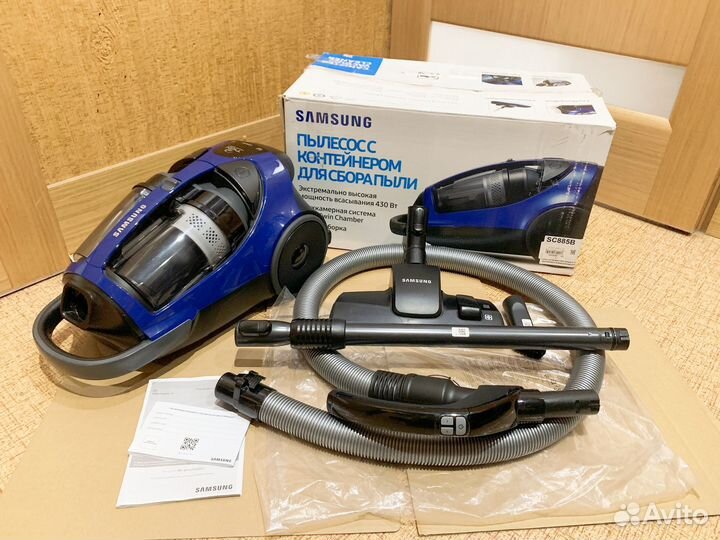 Пылесос Samsung VCC885BH36/XEV,новый