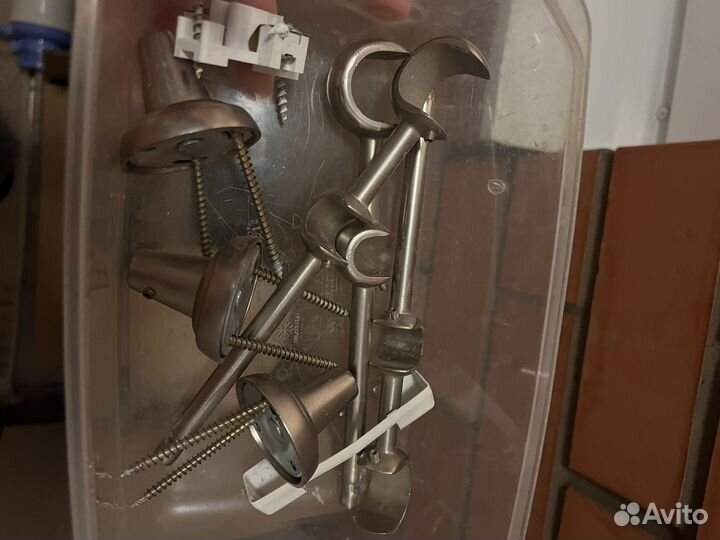 Карнизы для штор двухрядный настенный