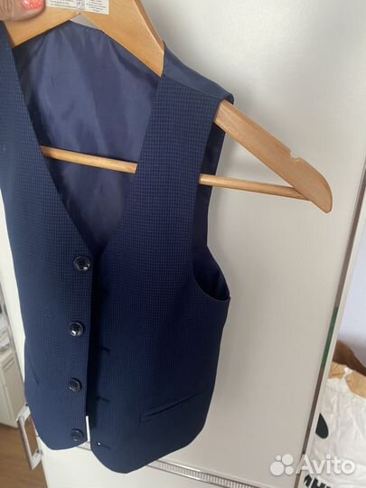 Школьный костюм для мальчика 122 128 синий