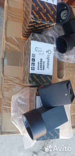 Светильники Lightstar 051037 1шт., 051027 3шт