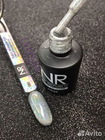 Светоотражающий радужный гель-лак NR Flash Rainbow