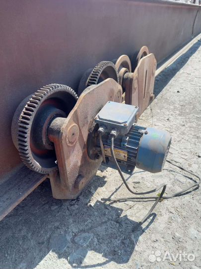 Кран-балка с подкрановыми путями