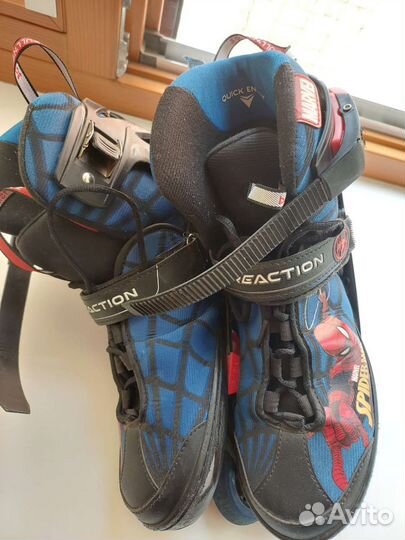 Роликовые коньки 36-41+новая защита