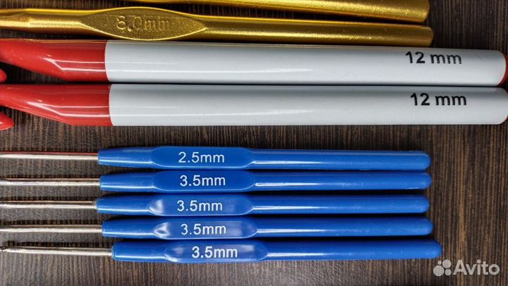 Крючки для вязания новые