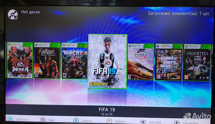 Xbox 360E + 30 игр freeboot