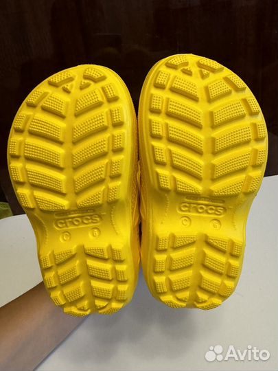 Детские Резиновые сапоги crocs c 6