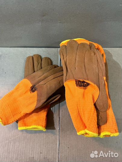 Перчатки акриловые утепленные рабочие