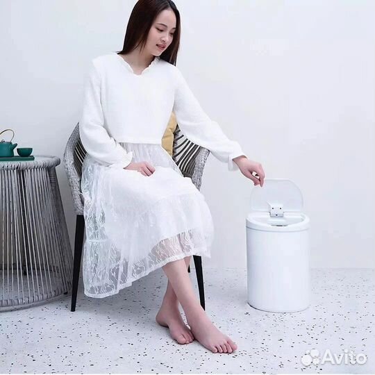 Ведро Xiaomi Ninestars Sensor Trash Can 10л