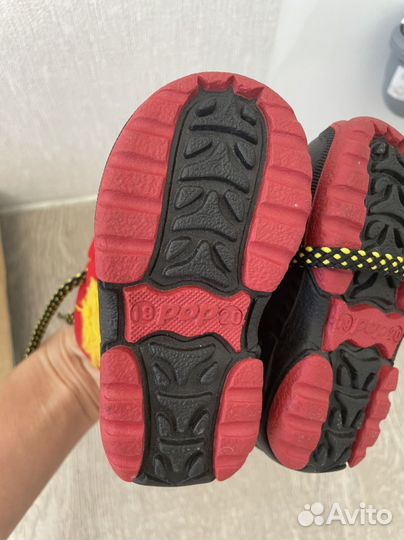 Зимние дутики детские