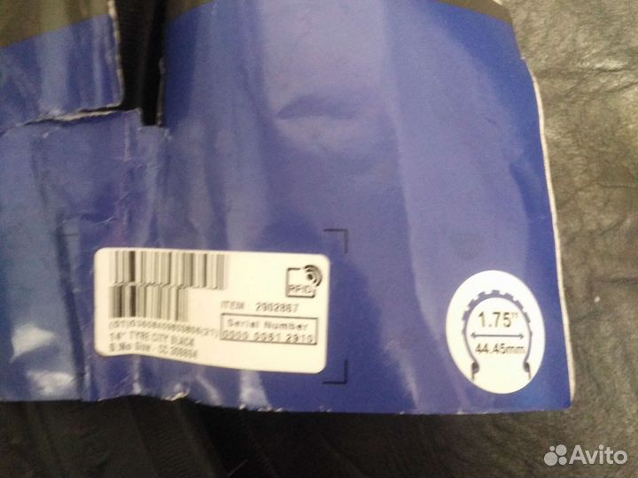 Покрышка для детского велосипеда 14d