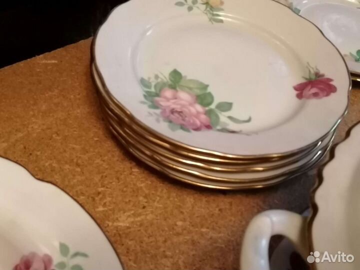 Столовый сервиз Дулево СССР