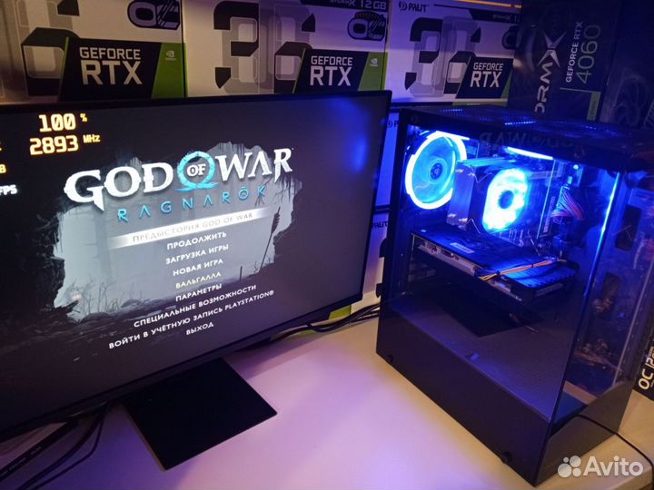 Игровой компьютер RTX3060, Intel 24 core