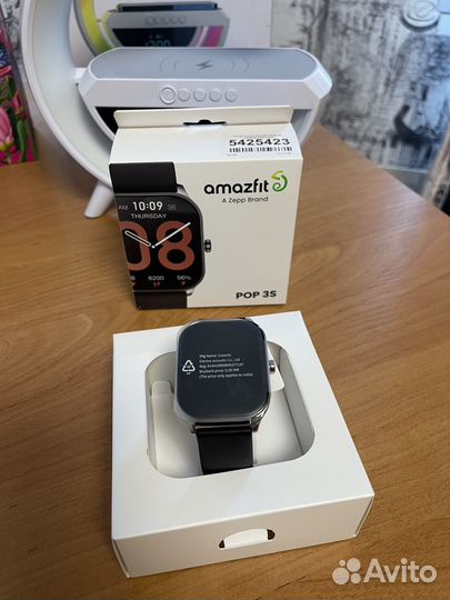 SMART часы новые Amazfit Pop 3S Silver