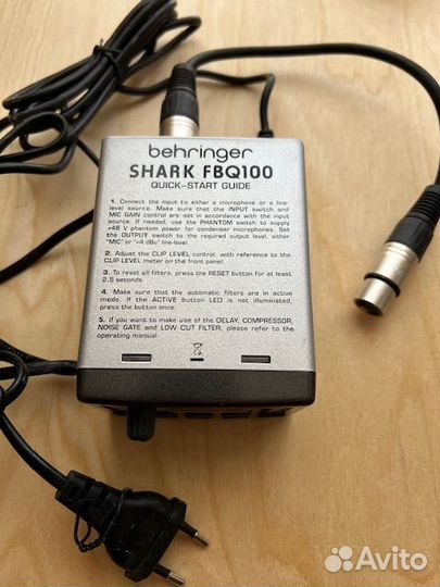 Behringer fbq100 подавитель обр связи и процессор