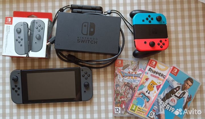 Nintendo switch под прошивку + игры